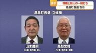 【高畠町長選挙】告示　現職（77）と新人（68）の2人が立候補・一騎打ちの選挙戦始まる　山形