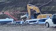 採掘場でダンプカーが転落―幅5メートル深さ3メートルの貯水池に…搬送先で70代男性の死亡確認＿掘削した石の搬出作業中 貯水池までにブレーキ痕なし〈北海道白老町〉