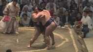 朝乃山、春場所で敗れた難敵・狼雅を撃破　連敗止める【大相撲名古屋場所 4日目結果】