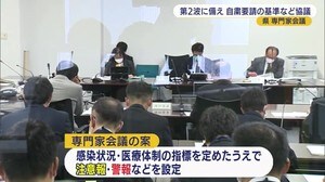 新潟県の専門家会議「注意報」「警報」など独自基準を提案