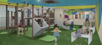 【長崎スタジアムシティ14日開業】「ジップライン」など家族で楽しめる施設が続々とオープン