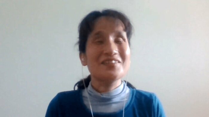 ダイアログ・イン・ザ・ダーク アテンドの大胡田亜矢子さん 視覚障がい者は声をかけてほしい