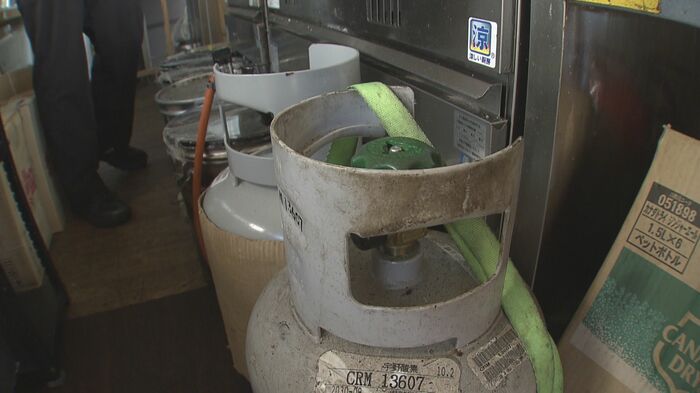 ガス設備を完備している
