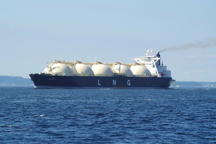 資料画像　LNG運搬船