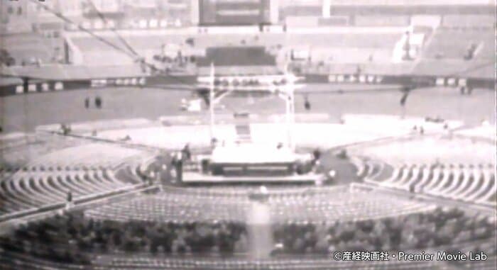 後楽園球場の特設リング