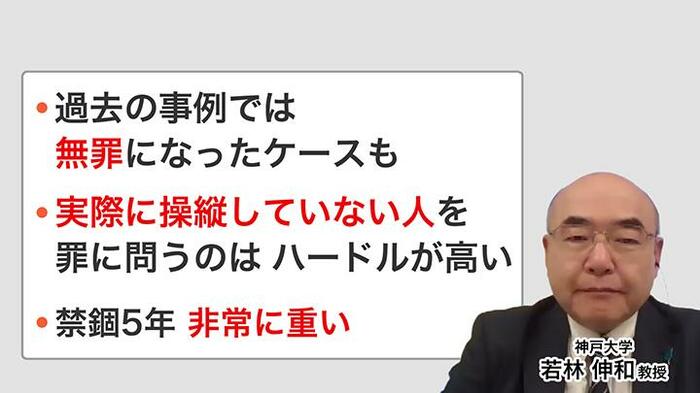 専門家は「禁錮5年という結果は非常に重い」と判決を分析