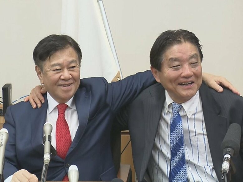 mRNAワクチン巡り立場のズレも…『減税日本・ゆうこく連合』の河村・原口両共同代表 “フラットな関係”を強調｜FNNプライムオンライン