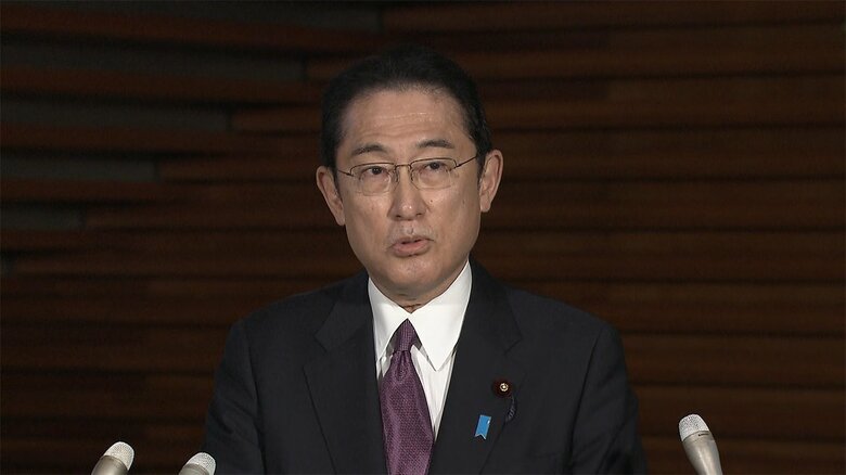 【速報】「早期の3回目ワクチン接種を」岸田首相が呼びかけ　若者の感染拡大も危惧