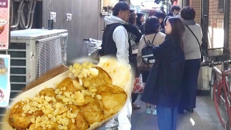 人気商店街の“路地裏”に行列…名古屋・大須のたこ焼き店『たこ咲』メインストリートからの立ち退きが転機に「何の行列？」と人が人を呼ぶ｜FNNプライムオンライン