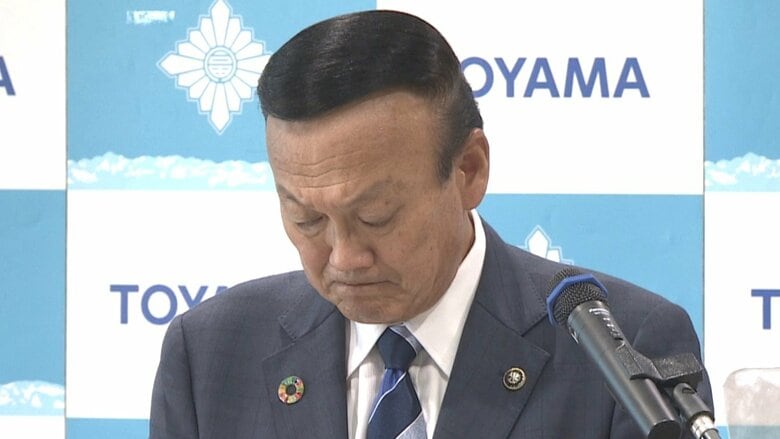 富山市の人口水増し問題、市民から延べ180件の意見や苦情　市長「非常に多くのお叱りを受けている」　幹部関与は否定「100％信じている」｜FNNプライムオンライン