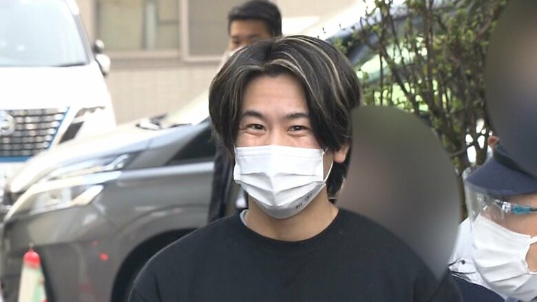 逮捕された竹内哲也容疑者(30)