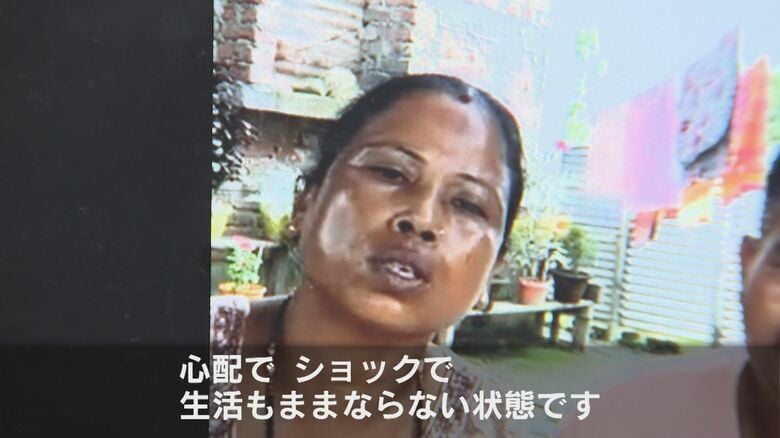 ラジバンシさんの母親