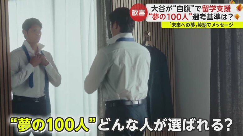 大谷選手が出演するCM