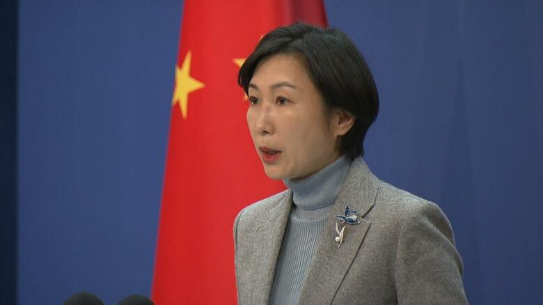 中国外務省の毛寧報道官は淡々とコメントした