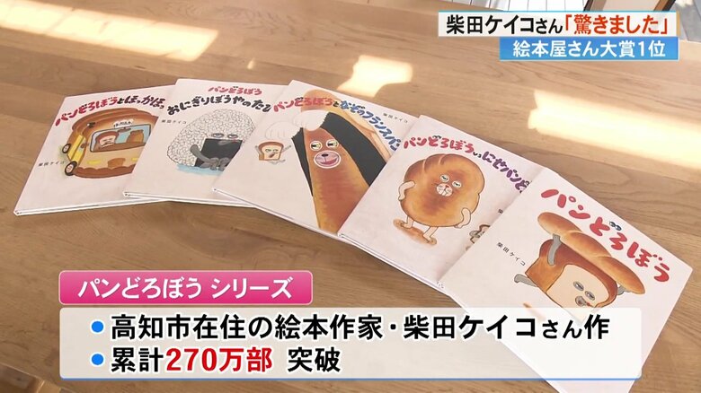 累計270万部を突破する「パンどろぼう」シリーズ