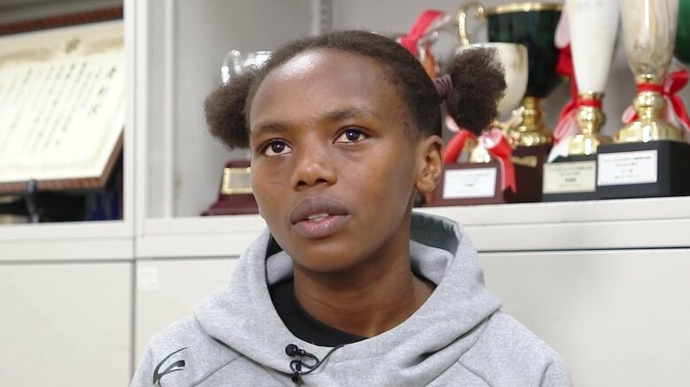 大東文化大学 サラ・ワンジル選手（19）