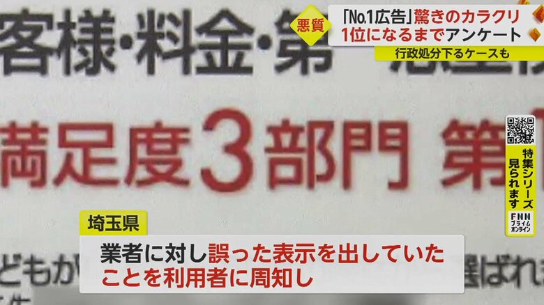 今後同様の表示を行わないよう要請