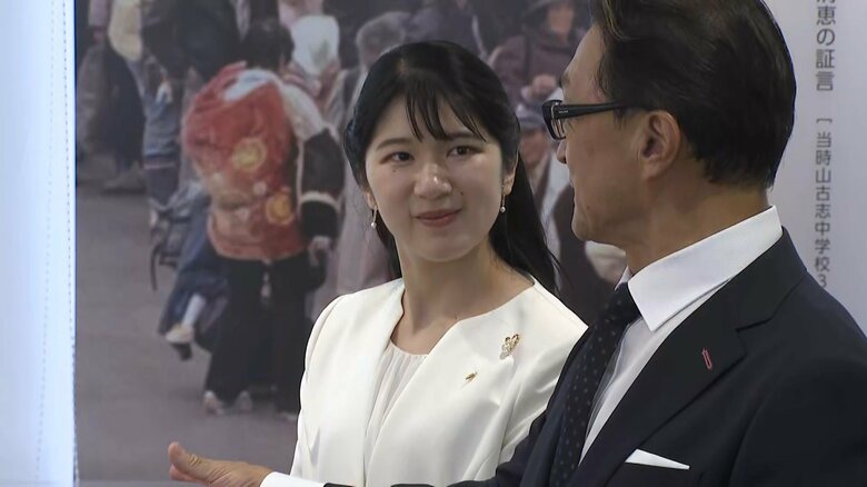 復興の歩みのパネルをご覧に　9月8日