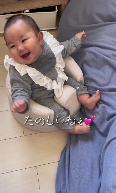 お姉ちゃんとお兄ちゃんが遊んでくれて楽しい（提供：APさん）