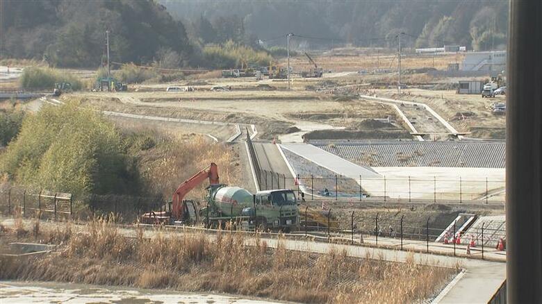 福島県双葉町（2月18日撮影）