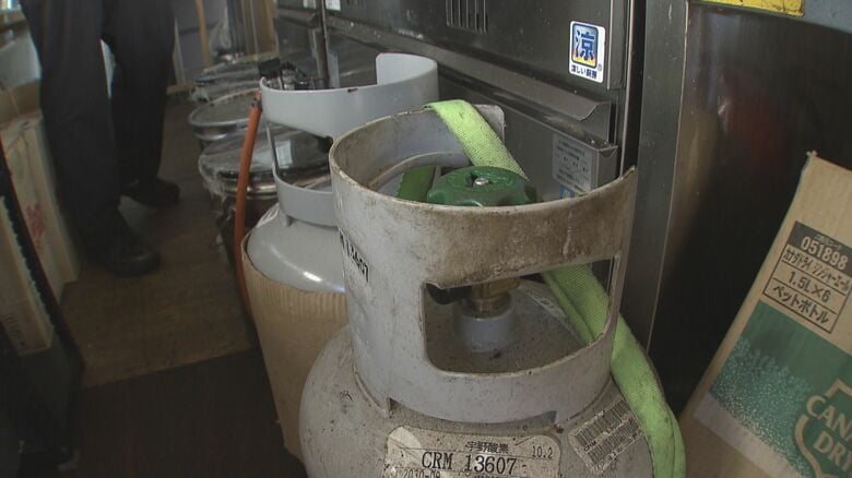 ガス設備を完備している