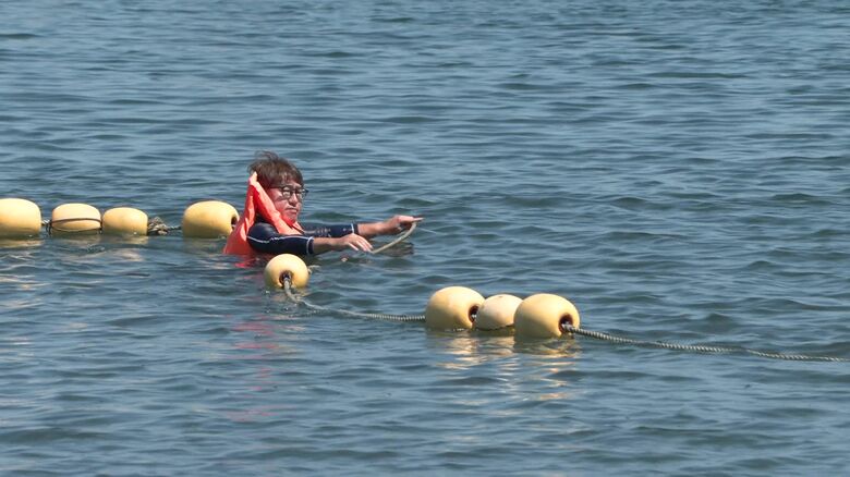 北見市常呂町では海開きへ向けた準備が進む