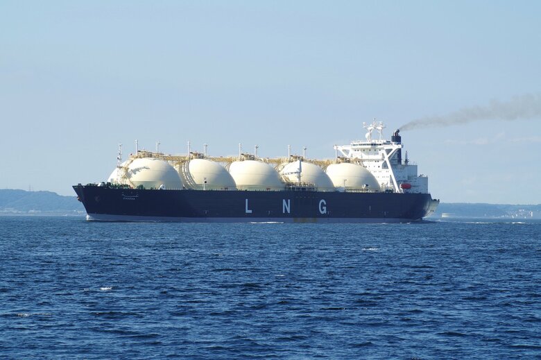 資料画像　LNG運搬船