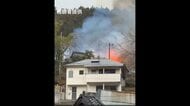町天然記念物“しだれ桜”で知られる久万高原町・法蓮寺　本堂など３棟全焼【愛媛】