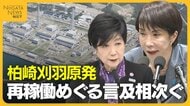 小池都知事も原発再稼働に言及…“エネルギーの大消費地”東京で再稼働めぐる発言相次ぐ｢日本全体の発展に…｣