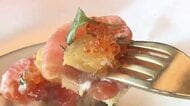 「あまおう」食べて育ったサクラマス　脂はさっぱりで臭みなし　西鉄と大学発ベンチャーが共同開発　6月からホテルの料理で提供　福岡