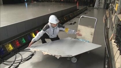 「後発地震注意情報」備え続く　パネルが約20mの高さから落下した施設は修繕作業へ　青森・八戸市