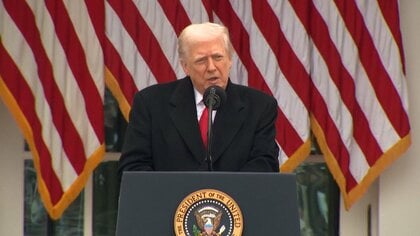 米台関係強化の法案 米・トランプ大統領が署名　中国反発「米中関係のレッドライン」