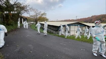 【鳥インフルエンザ】殺処分ニワトリ約7万5000羽の埋却処分完了　半径3キロ圏内の移動制限継続
