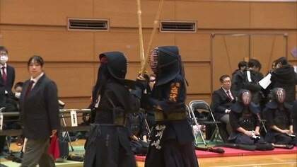 県ナンバーワンの栄光目指して…新潟県中学校剣道大会で中学生剣士たちが熱戦繰り広げる