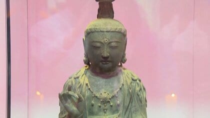 盗難され韓国に持ち込まれた仏像　13年ぶりに長崎・対馬市の寺に戻る…“歓迎法要”後に博物館で保管へ