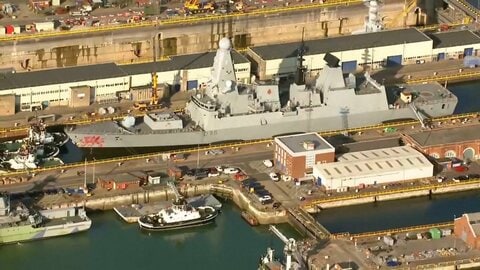 イギリスがキプロスに駆逐艦派遣　イギリス軍基地への無人機攻撃受け防空強化　フランスも派遣へ