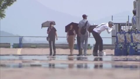 【熱中症に注意】香川県で今季初の「熱中症警戒アラート」発表　岡山・香川では猛暑日となる見込み