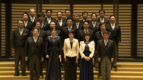 「強い経済構築」第2次高市内閣発足　新人議員ら初登院