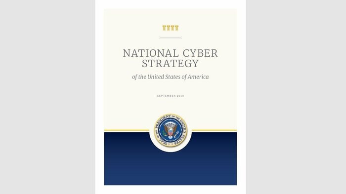 第一次トランプ政権が2018年9月に発表した「国家サイバー戦略」