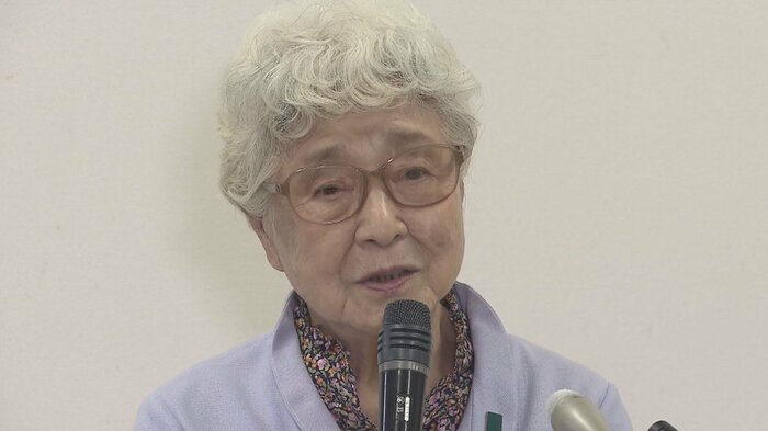 横田早紀江さん(めぐみさん60歳の誕生日10月5日を前にした会見より)