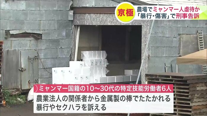 暴行やセクハラを訴えている