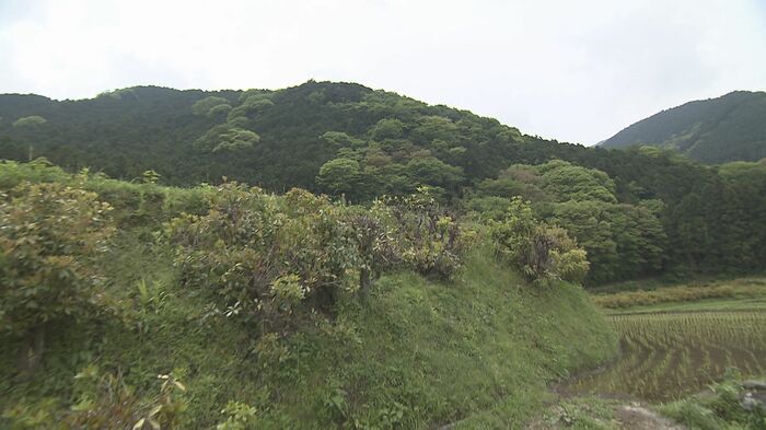 愛媛県東温市の山あいにある井内地区