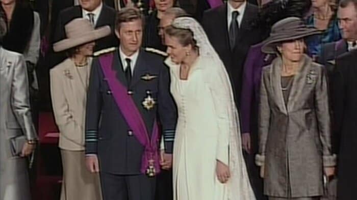 フィリップ国王とマチルド王妃の結婚式　1999年12月