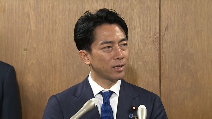 敗戦の弁を語る小泉進次郎氏