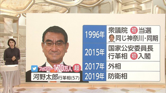 河野太郎氏を「壊し屋」に指名 目玉の行政改革 本気度は?