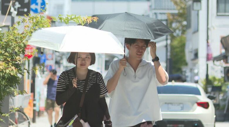 熱中症か　70代男性が公園で倒れているのを発見、重症　飯田市南信濃38.2℃　長野県内15地点で猛暑日　「この暑さでかき氷一択」注文増える　25日も「熱中症警戒アラート」6日連続に｜FNNプライムオンライン