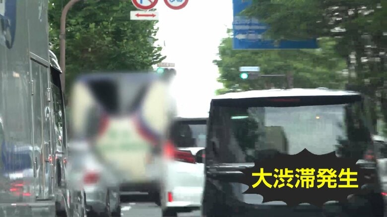 【独自】「駐車していない」…京都で外国人客向け観光バスの“路上駐車”が問題に　清水寺付近では大渋滞｜FNNプライムオンライン