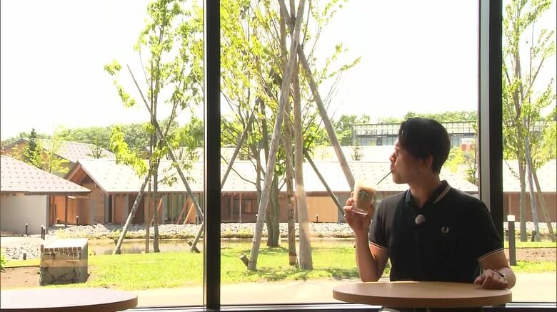 「スタバ」で試合前後に休憩も