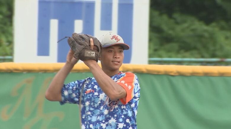 台湾出身の許定捷選手（3年）