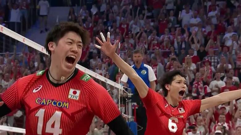 ネーションズリーグでイタリアを下し銅メダルを獲得